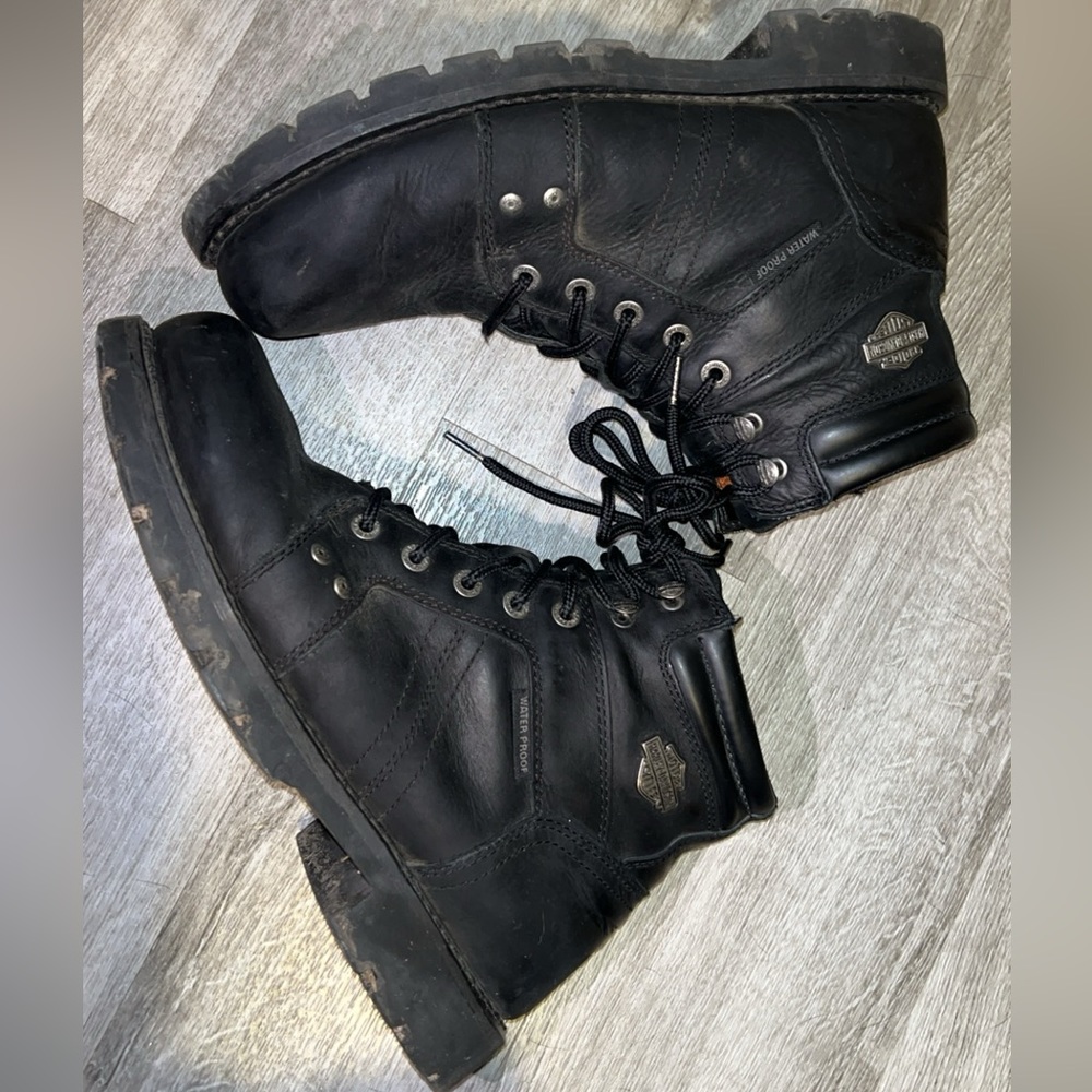 Vintage Harley Davidson boots